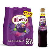 Ribena Blackcurrant Squash 600ml (Case of 6)  Adomoo